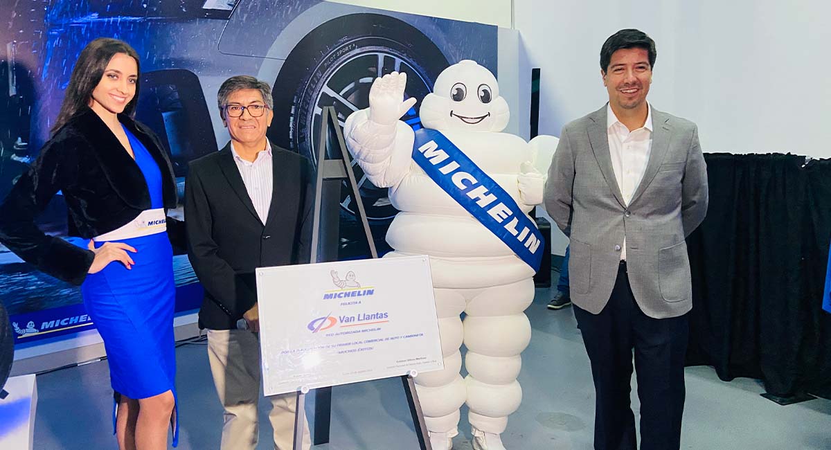 Michelin y Van Llantas inauguran local Premium en Surquillo